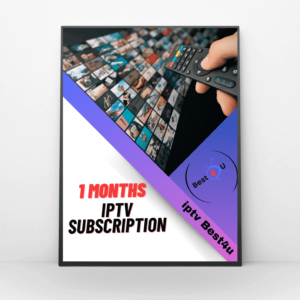 IPTV subscription 1 Months