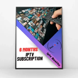 IPTV subscription 6 Months